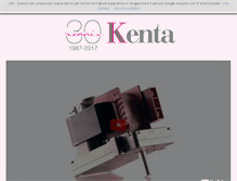 Tablet Screenshot of kenta.it